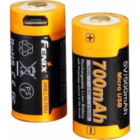 Аккумулятор 16340 Fenix 700 mAh Li-ion с разъемом для USB купить в Саратове