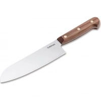 Кухонный нож Boker Cottage-Craft Santoku, сталь С75, рукоять дерево купить в Саратове