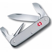 Нож перочинный Victorinox Alox 0.6221.26 58 мм 5 функций алюминиевая рукоять серебристый купить в Саратове