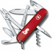 Нож перочинный Victorinox Angler, сталь X55CrMo14, рукоять Cellidor®, красный купить в Саратове