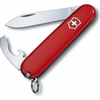 Нож перочинный Victorinox Bantam, сталь X55CrMo14, рукоять Cellidor®, красный купить в Саратове