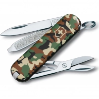 Нож перочинный Victorinox Classic, сталь X55CrMo14, рукоять Cellidor®, камуфляж купить в Саратове