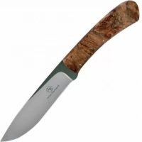 Нож с фиксированным клинком Arno Bernard Buffalo, сталь N690, рукоять Spalted Maple купить в Саратове