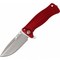 Нож складной LionSteel SR11A RS RED, сталь Uddeholm Sleipner® Satin Finish, рукоять алюминий (Solid®), красный купить в Саратове