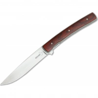 Складной нож Boker Urban Trapper Gentleman Cocobolo Wood 01BO722, сталь VG-10, рукоять титан/дерево купить в Саратове