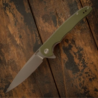 Складной нож CJRB Briar, сталь D2, Green G10 купить в Саратове