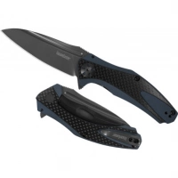 Складной нож Kershaw Natrix Blue/Gray K7007CF, сталь 8Cr13MoV, рукоять G10/карбон купить в Саратове