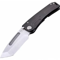 Складной нож Medford Marauder Tanto, сталь S35VN, рукоять титановый сплав PVD, чёрный купить в Саратове