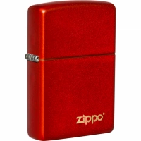 Зажигалка Classic Metallic Red ZIPPO с логотипом Zippo купить в Саратове