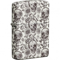 Зажигалка Skeleton Glow in the Dark Green ZIPPO купить в Саратове