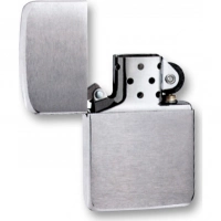 Зажигалка ZIPPO 1941 Replica™ с покрытием Brushed Chrome, латунь/сталь, серебристая, 36x12x56 мм купить в Саратове