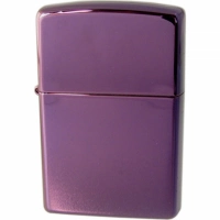 Зажигалка ZIPPO Abyss Classic, латунь с покрытием, фиолетовый, глянцевая, 36х12×56 мм купить в Саратове