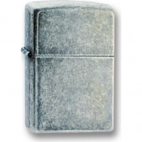 Зажигалка ZIPPO Antique Silver Plate, латунь с покрытием ™Plate, серебристый, матовая, 36х12×56 мм купить в Саратове