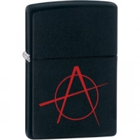 Зажигалка ZIPPO Classic А с покрытием Black Matte, латунь/сталь, чёрная, матовая, 36x12x56 мм купить в Саратове