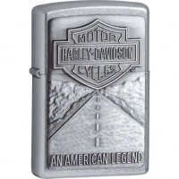 Зажигалка ZIPPO Harley-Davidson® Легенда, с покрытием Street Chrome™ купить в Саратове