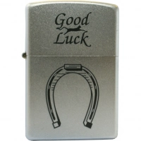 Зажигалка ZIPPO Horse Shoe Satin Chrome, латунь с никеле-хром. покрыт., серебр., матовая, 36х56х12мм купить в Саратове