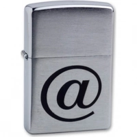 Зажигалка ZIPPO Internet Brushed Chrome, латунь с ник.хром. покрыт., серебр., матов., 36х56х12 мм купить в Саратове